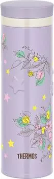 Thermos Water Bottle Vacuum Insulated Mobile Mug 500ml Purple PL JNO-502G фиолетовый