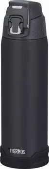 Thermos Water Bottle Vacuum Insulated Sports Bottle Matte Black Cold Storage Only MTBK 0.72L FJH-720