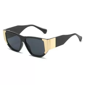 Thick Frame Sunglasses, Trendy Box Foreign Trade Glasses Personalized Sunglasses Sunglasse regular