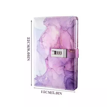 Thickened A5 Journal Notebook 180 Pages Student Notepad Creative Diary Book Writing Diary