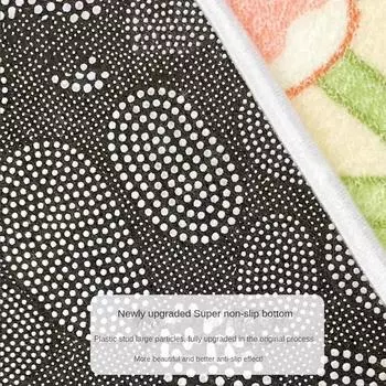 Thickened non slip eye pattern carpet doormat bathroom mat home decoration 40cm x 60cm