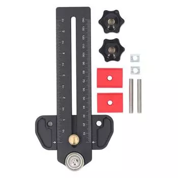Thin Rip Jig Настольная пила с Т-образными пазами 1/4 дюйма X 3,4 дюйма, пазом TU 3/8 дюйма X 3/4 дюйма для ленточных пил Настольная пила