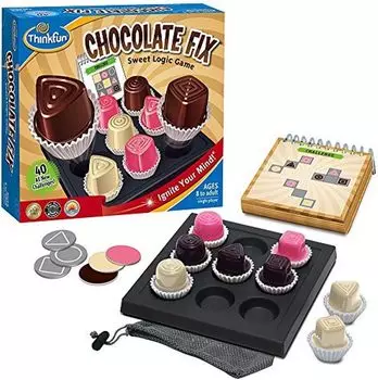ThinkFun игра, развивающая логическое мышление импортированная 76330 японская инструкция для детей от 8 лет ``Chocolate Fix , [Обычный продукт]
