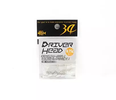 Головка-драйвер Thirty Four Jig Head 0,75 грамма 5 шт. в упаковке (2500)