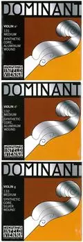 THOMASTIK Dominant комплект струн для скрипки алюминиевая проволока 4/4 ADG (D-обмотка)