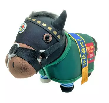 Thoroughbred Collection Horse Uniform Stuffed Toy (Title Holder) Approx. 27cm