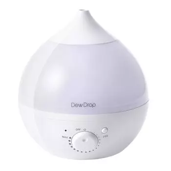 Three Up Aroma Ultrasonic Humidifier Maximum Humidification 4 Tatami Dew Drop S White 1.0L 200ml/h HFT-2015WH