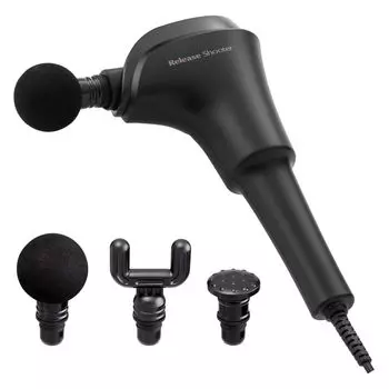 Thrive Release shooter Release shooter уход за телом с мощным вибрационным пистолетом Handy massager Black Управляемое медицинское оборудование Easy type MD-1301 чёрный