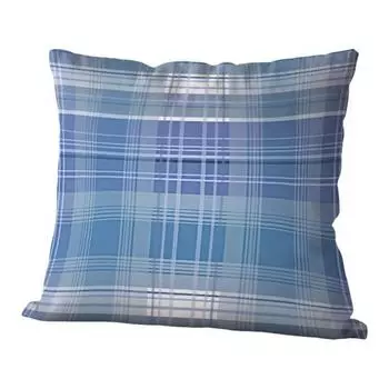 Throw Pillow Cover Colorful Plaid Pattern Pillow Cover 18x18 Inch Checkered Pillow Case for Bedroom Sofa Couch Living Room Office One Size D