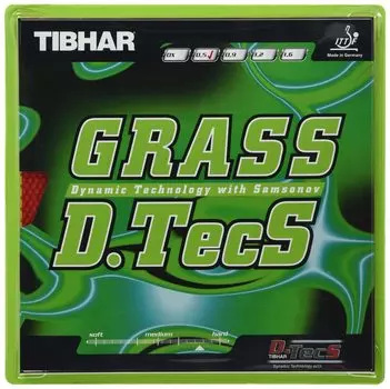 TIBHAR Table Tennis Rubber Glass Detex High Tension Grain Height BT018603 Red OX красный