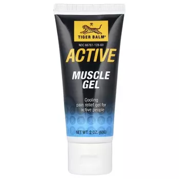 Tiger Balm, Active, гель для мышц, 2 унции (60 г)
