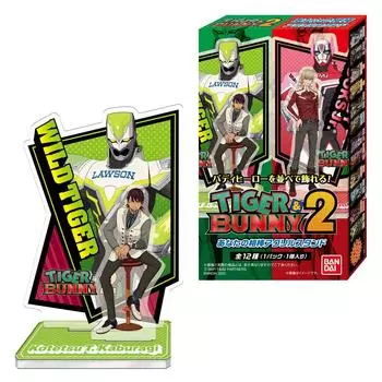 TIGER BUNNY 2 Your Buddy Акриловая подставка для конфет и жевательной резинки (12 шт.) Игрушка/Жевание (ТИГР И КРОЛИК)
