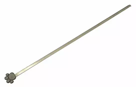 Tiger Crown 1598 Decorating Tool, Silver, Total Length 11.6 inches (293 mm), Baking Iron, Large