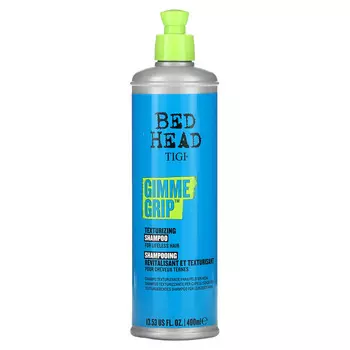 TIGI, bed head, Gimme Grip, текстурирующий шампунь, для тусклых волос, 13,53 жидких унций (400 мл)