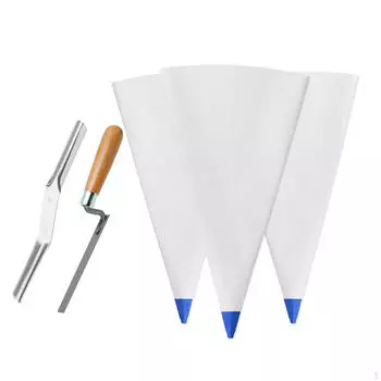 Tile Grout Pointer Mortar Bag Brick Jointer for Floor Tiles Juncture белый