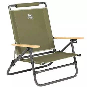 TIMBER RIDGE Outdoor Load Camping Low Solo деревянный стул для барбекю, стул со скрещенными ногами, складной, 3-уровневый, откидывающийся, грузоподъемность 150 кг, вес 3,9 кг,