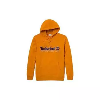 Timberland 50th Anniversary Special Series Hooded Letter Long Sleeve Hooded Letter Hoody Hoody Shirt Unisex Orange Yellow A2E2C-ED1 XL
