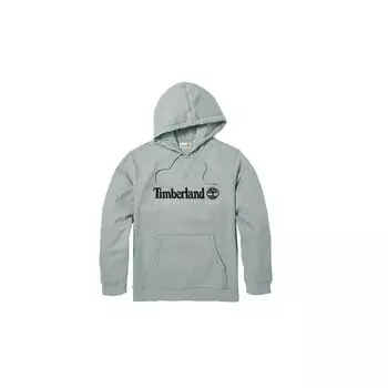 Timberland 50th Anniversary Special Series Hooded Letter Long Sleeve Sweatshirt Unisex sweatshirt Mineral-Grey A2E2C-EA3 2XL