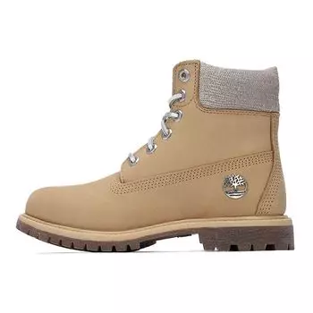 Timberland 6 дюймов Повседневные прочные ботинки Martin средней высоты женские ботинки коричневые A1UX2E82 36