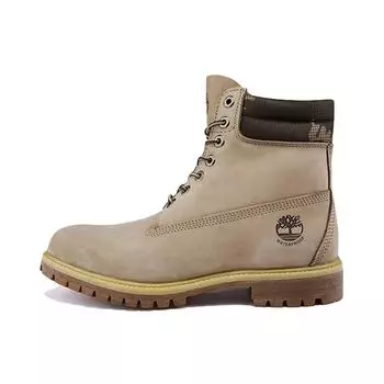Timberland 6 дюймов высокие рабочие ботинки для улицы широкие короткие мужские ботинки бежевые A1QRD 45