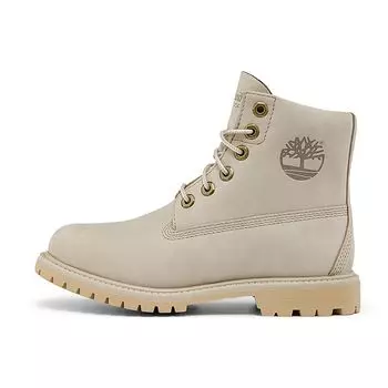 Timberland 6-дюймовые британские прочные амортизирующие ботинки для увеличения роста, женские ботинки светло-серого цвета A2M2SW 37