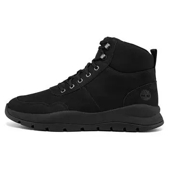Timberland 6 Inch Comfortable Casual High Top Work Boots Men boots Black A27WM 42