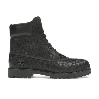 Timberland 6 Inch Premium Boot Woven Leather - Dark Green Unisex Sneakers TB0A6FD6-EEQ 40