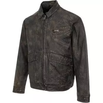 Timberland Af Leather Strafford Модная Универсальная Куртка Унисекс Коричневая A661Y-243 S