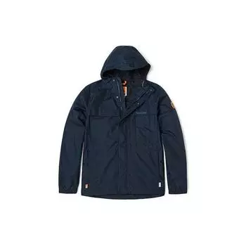 Timberland Af Wr Benton Shell Sports Casual Solid Color Hooded Woven Jacket Men Jacket Dark-Sapphire-Blue A695W-433 S