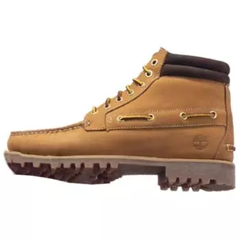 Timberland Authentics Series Comfortable Fashion Ankle Martin Boots Men boots Wheat-Brown A2N4C 43