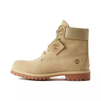 Timberland Beauty & Youth X Waterproof Durable Comfortable Versatile Short Boots Men boots Brown A6C92 44.5