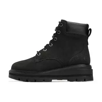 Timberland Ботинки Martin средней длины на шнуровке для отдыха на открытом воздухе для детей, черные A2JV7001 36
