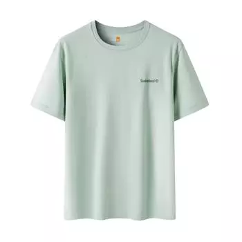 Timberland Breathable Round Neck Pullover Short Sleeve T-Shirt Men Tops Light-Green A2QB7-ENE S