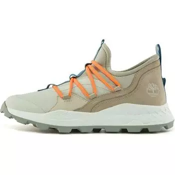 Timberland Brooklyn Series Fabric Sports Durable Non-Slip Low-Top Casual Shoes Women sketches Light-Grey-Brown A2HSZW 41