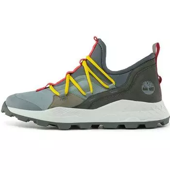 Timberland Brooklyn Series Sports Slip-Resistant Durable Low-Top Casual Shoes Men sneakers Gray A2HTBW 41