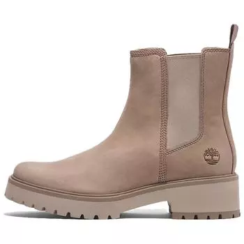 Timberland Carnaby Cool Mid Chelsea Comfortable Ankle Boots Women ankle boots Beige TB0A41CW929 38