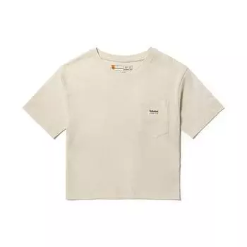 Timberland Casual Breathable Short Loose Sleeve T-Shirt Women Tops A6AGD-CR3 S