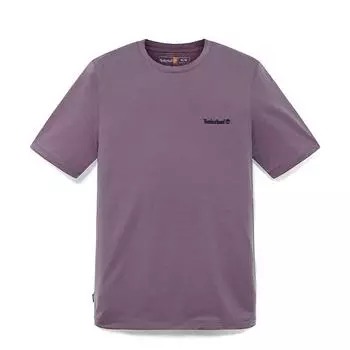 Timberland Casual Breathable Short Sleeve T-Shirt Men Tops Vintage-Violet A4215-ENX M