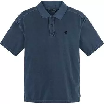 Timberland Casual Breathable Slim Fit Short Sleeve Polo Shirt Men tops Deep-Sapphire-Blue A42D5-433 XL