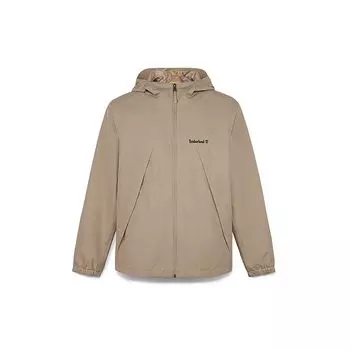 Timberland Casual Hooded Outdoor Hiking Waterproof Windproof Jacket Men Jacket Gray Brown A6GJB-929 XS