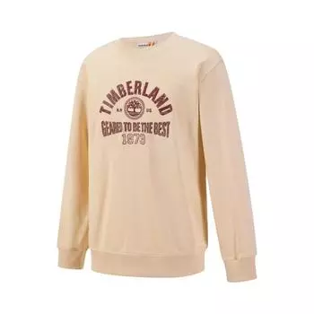 Timberland Casual Sports Crew Neck Long Sleeve Sweatshirt Men sweatshirt Beige A6977-EFL M