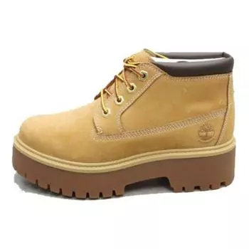 Timberland Чукка дышащие прочные повседневные универсальные высокие уличные ботинки женские ботинки желтые A5RF9 38