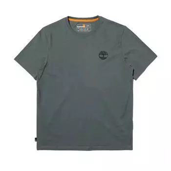 Timberland Classic Cotton Comfortable Breathable Crew Neck Short Sleeve T-Shirt Men Tops Green A5VUH-392 S