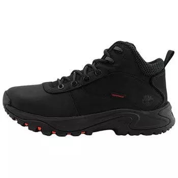 Timberland Comfortable Slip-Resistant Durable Mid-Top Hiking Shoes Men Hiking Shoes Black A6DNEW02 40