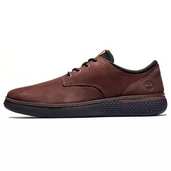 Timberland Cross Mark Удобные прочные повседневные кожаные туфли с низким верхом Мужские туфли темно-коричневого цвета A2N27 43