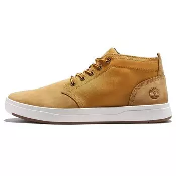 Timberland Davis Square Low Top Breathable Lightweight Comfortable Casual Sneakers Men Sneakers Wheat A1OI3231 42