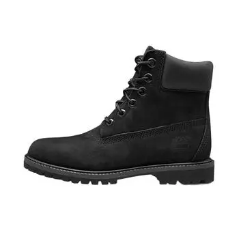 Timberland Durable Slip-Resistant Waterproof Warm Mid-Calf Outdoor Boots Women boots Black 8658A23C 36