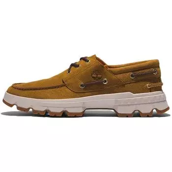 Timberland Ek+ Moc-Toe кожаные удобные однотонные прочные низкие повседневные туфли мужские повседневные туфли цвета хаки A2D5DD02 42