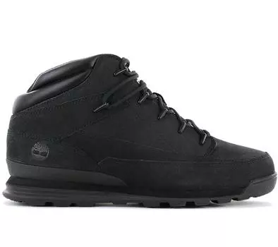 Timberland Euro Rock Mid Boot - Мужская обувь Ботинки кожаные черные TB1A2AD1-015 ORIGINAL EU 45.5 US 11.5 чёрный