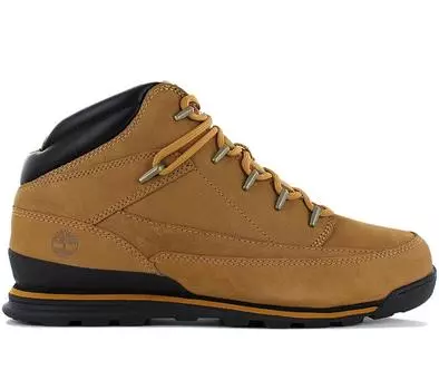 Timberland Euro Rock Mid Boot - Мужская обувь Ботинки кожаные пшеничные TB1A2A9T-231 ORIGINAL EU 45.5 US 11.5 коричневый